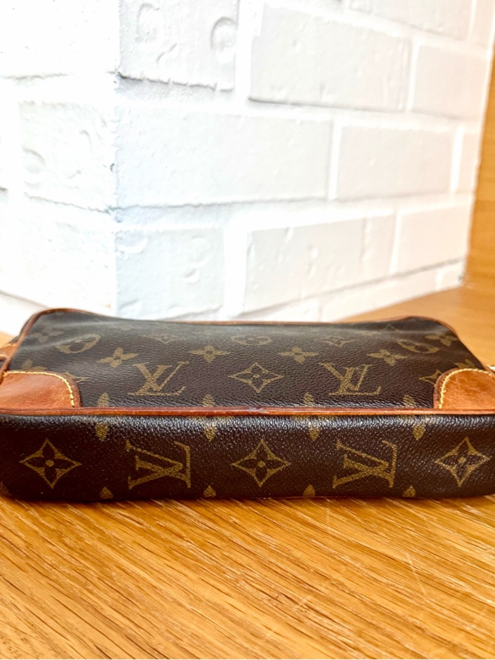 Louis Vuitton Authentic Vintage Marly Dragonne PM Clutch / Crossbody - Picture 6 of 15
